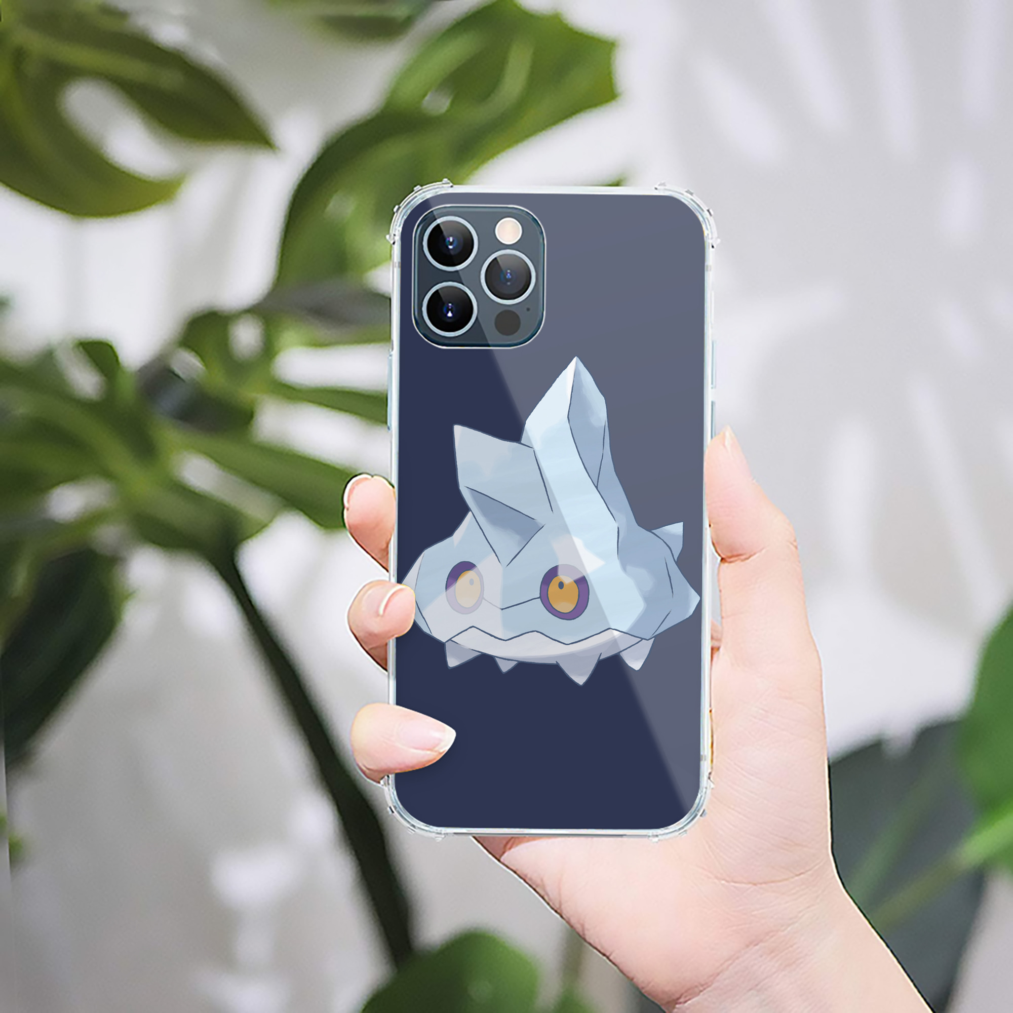 （画像用） ポケットモンスター Pokémon 【iPhone 12シリーズ対応】透明スマホケース（クリアソフトケース）